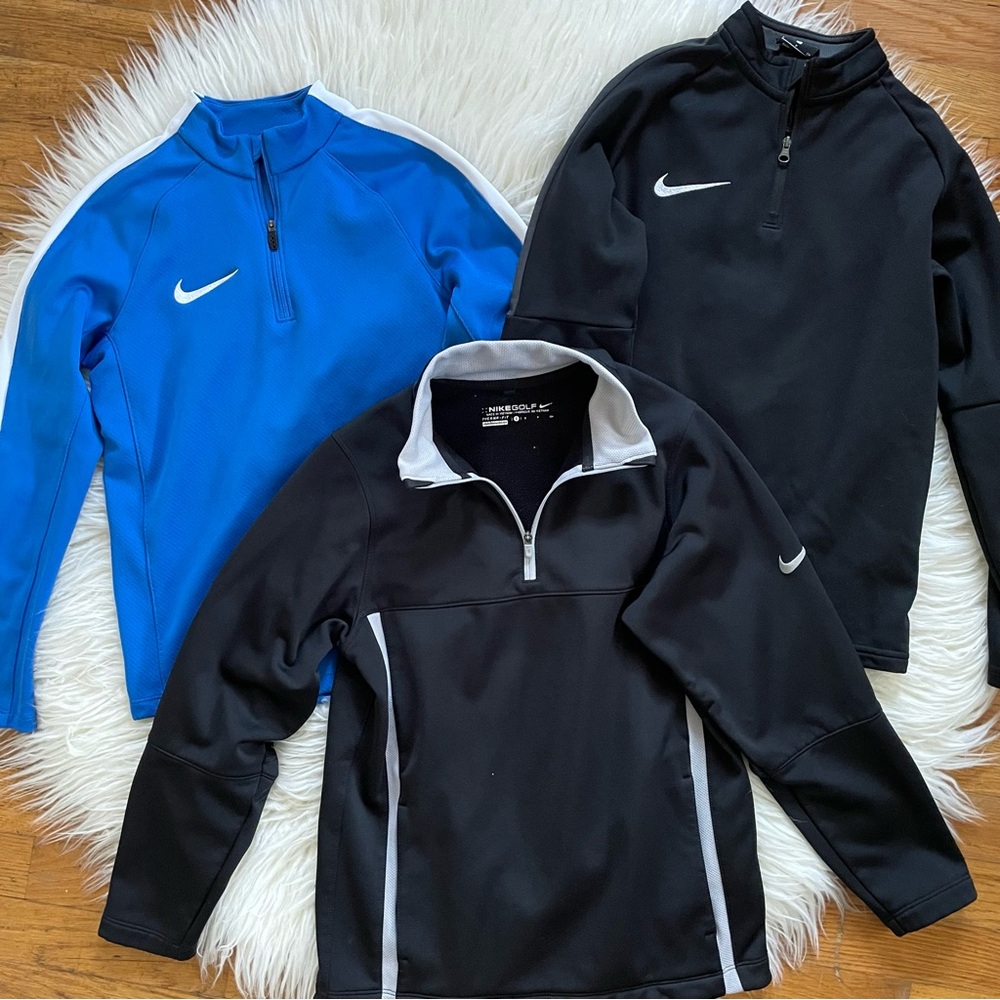 Nike Big Kids Quarter Zip Tops